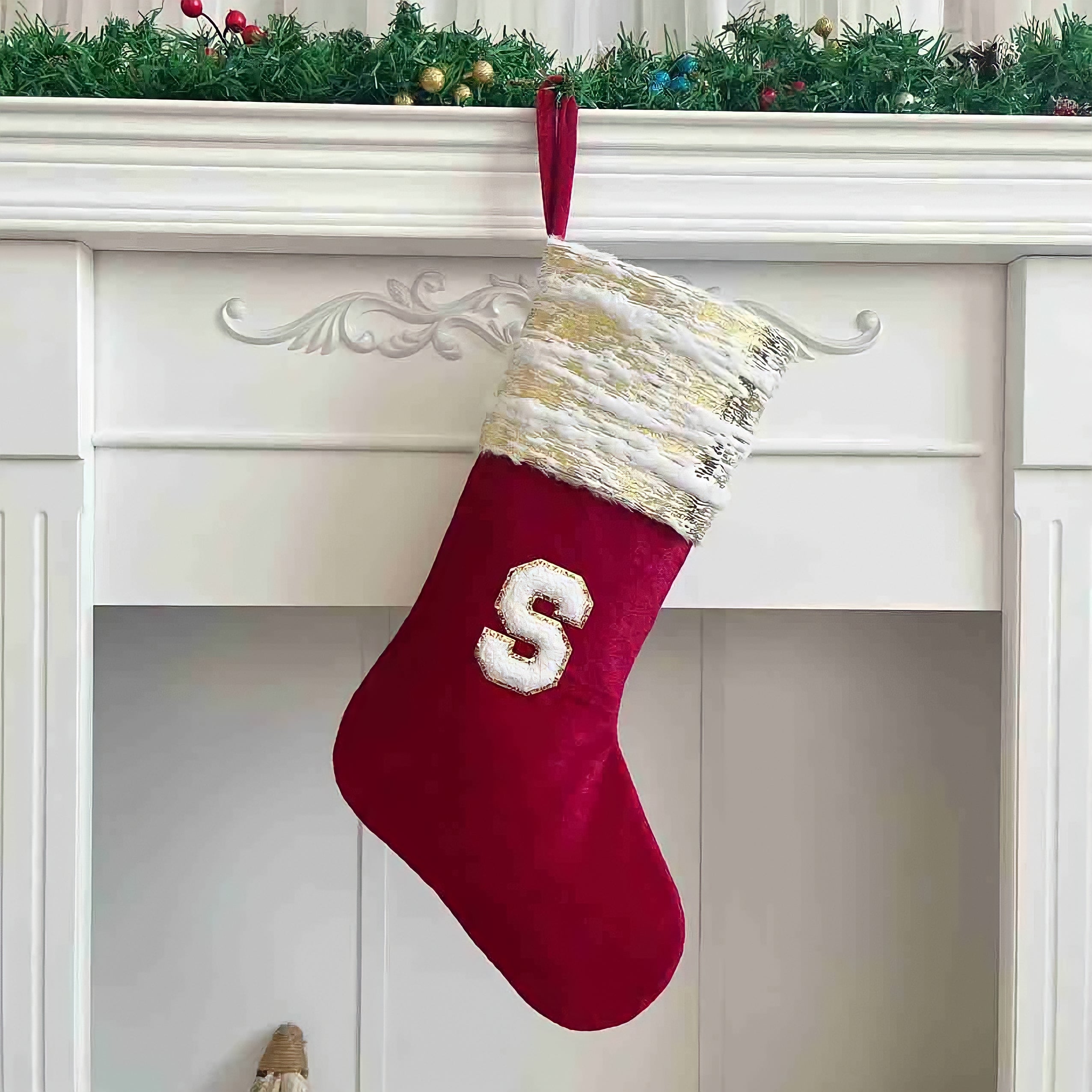 クリスマスアルファベットレッドソックス