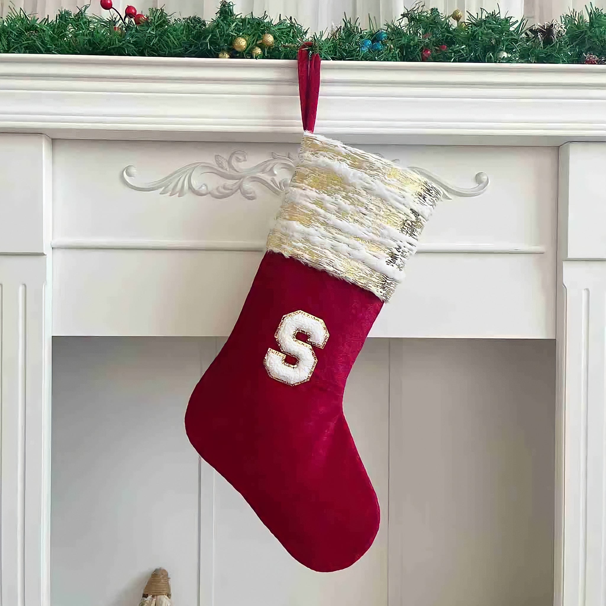 クリスマスアルファベットレッドソックス