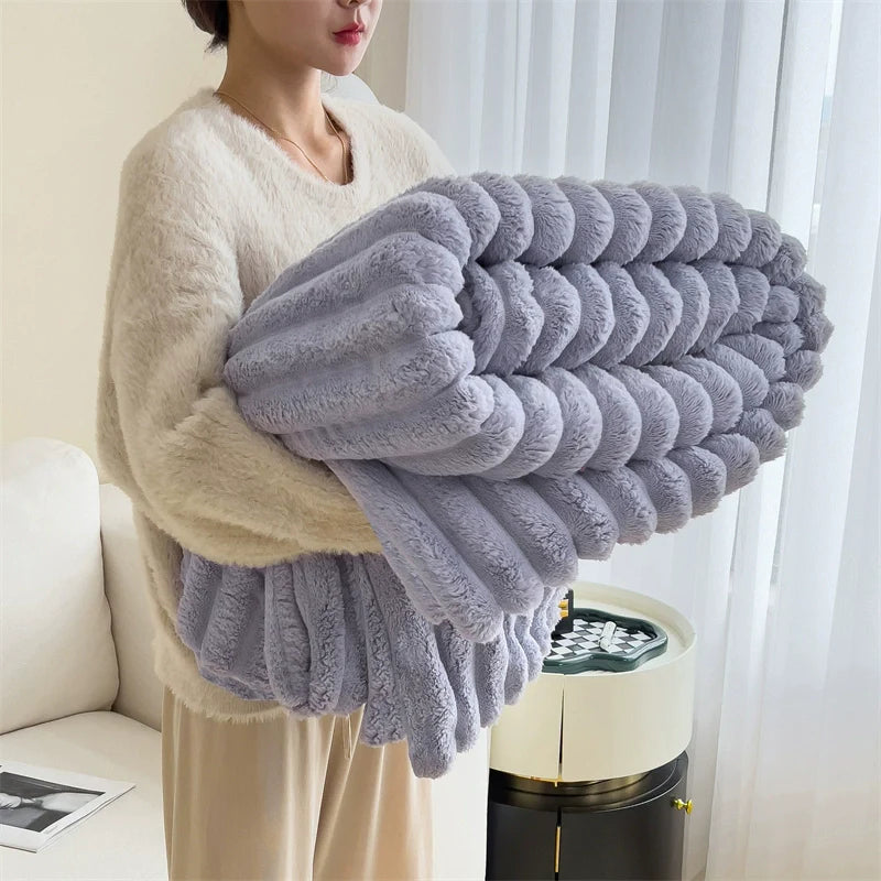 Coral fleece blanket 