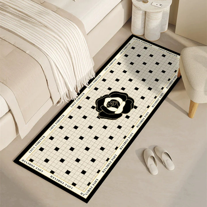 フレンチ ベッドサイド ラグマット カーペット / French bedside rug mat carpet - kocol