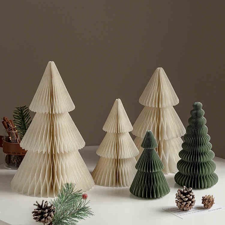 折り紙立体クリスマスツリー