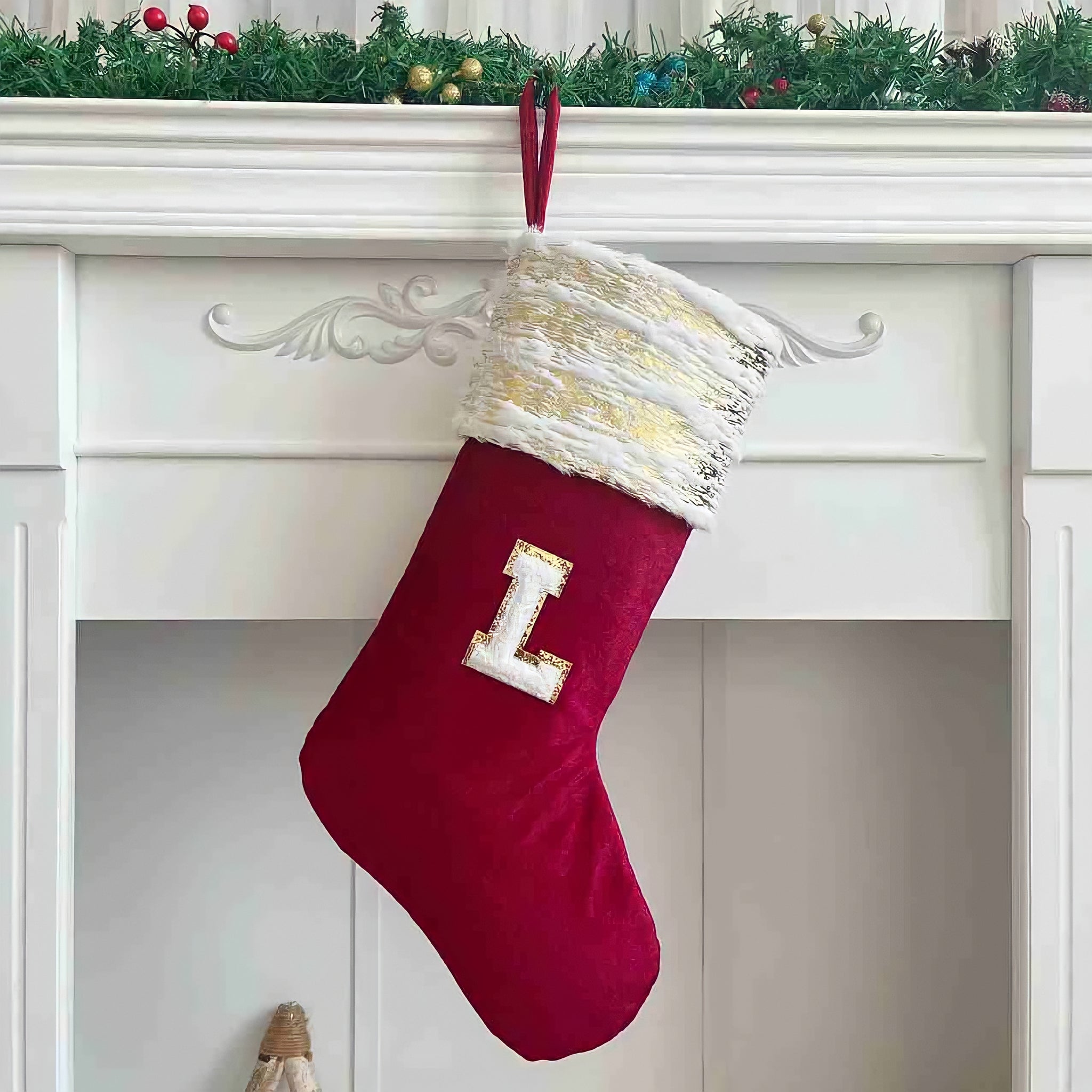 クリスマスアルファベットレッドソックス