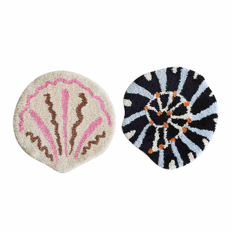 Shell pattern seat cushion