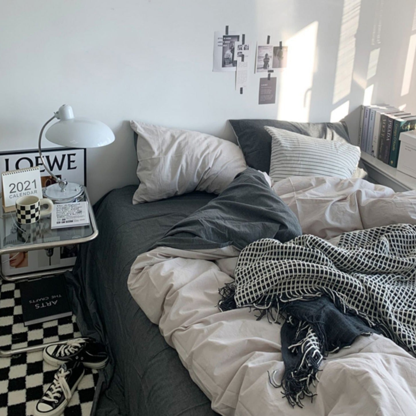 ダブルカラー2トーン寝具セット 