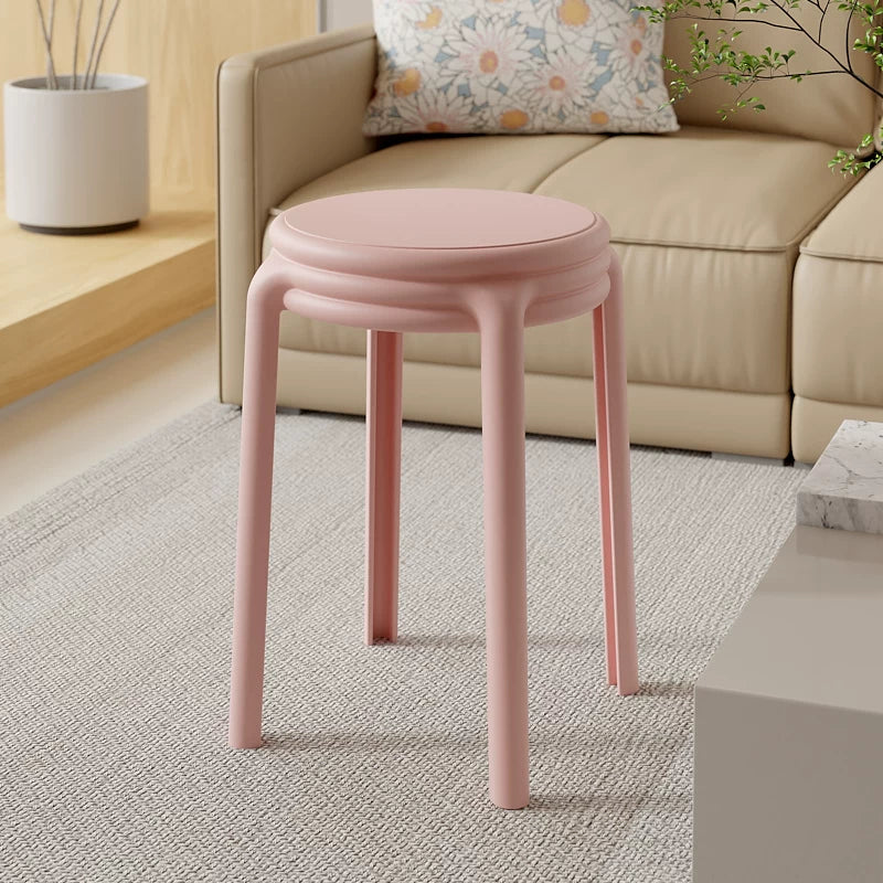 Plastic Stackable Colorful Stools