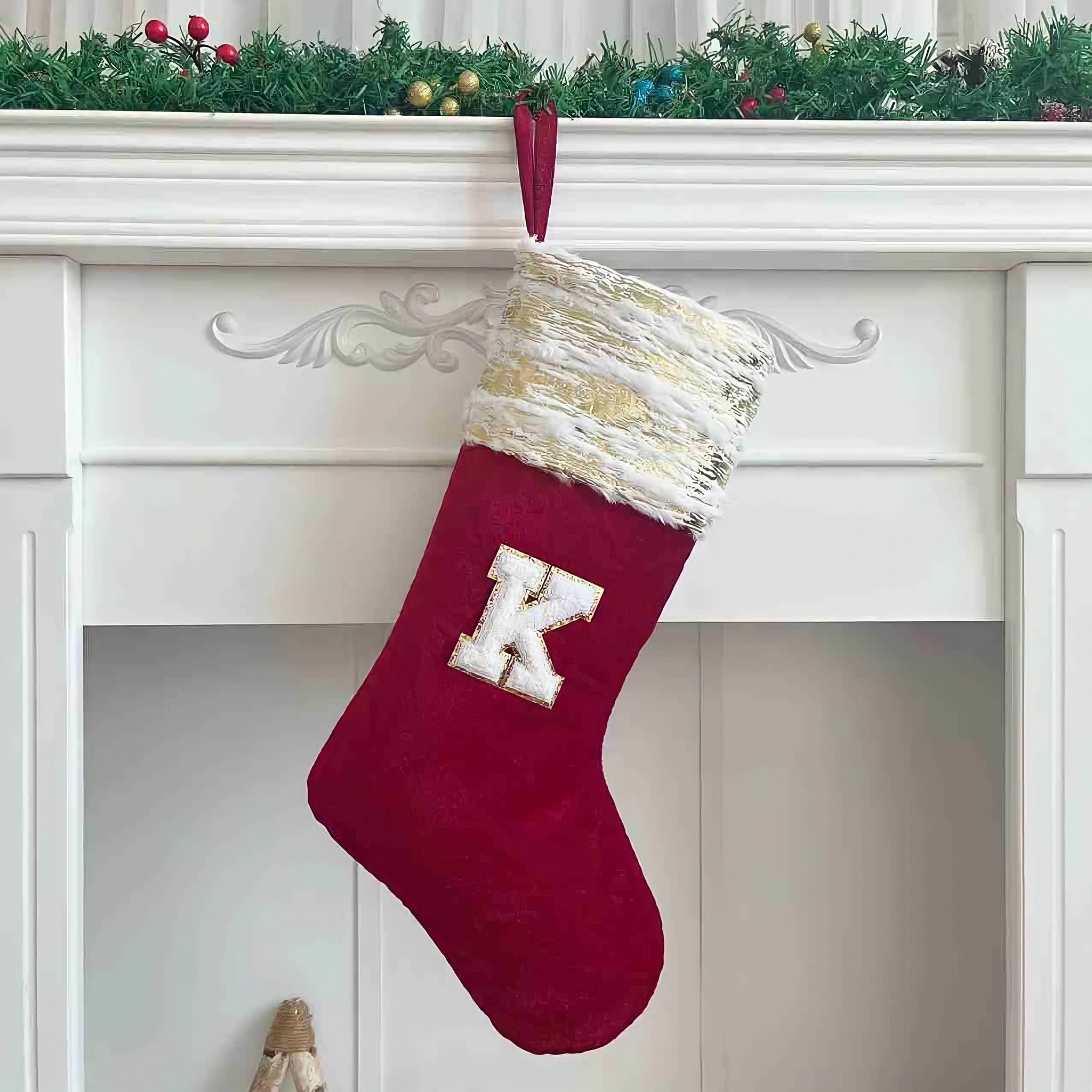 クリスマスアルファベットレッドソックス