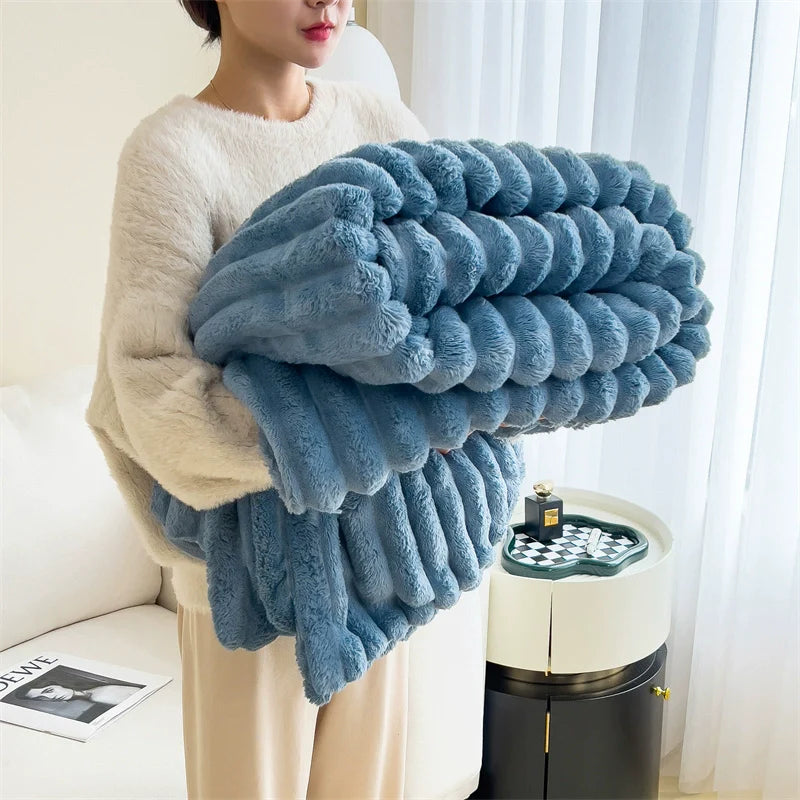 Coral fleece blanket 