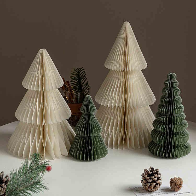 折り紙立体クリスマスツリー