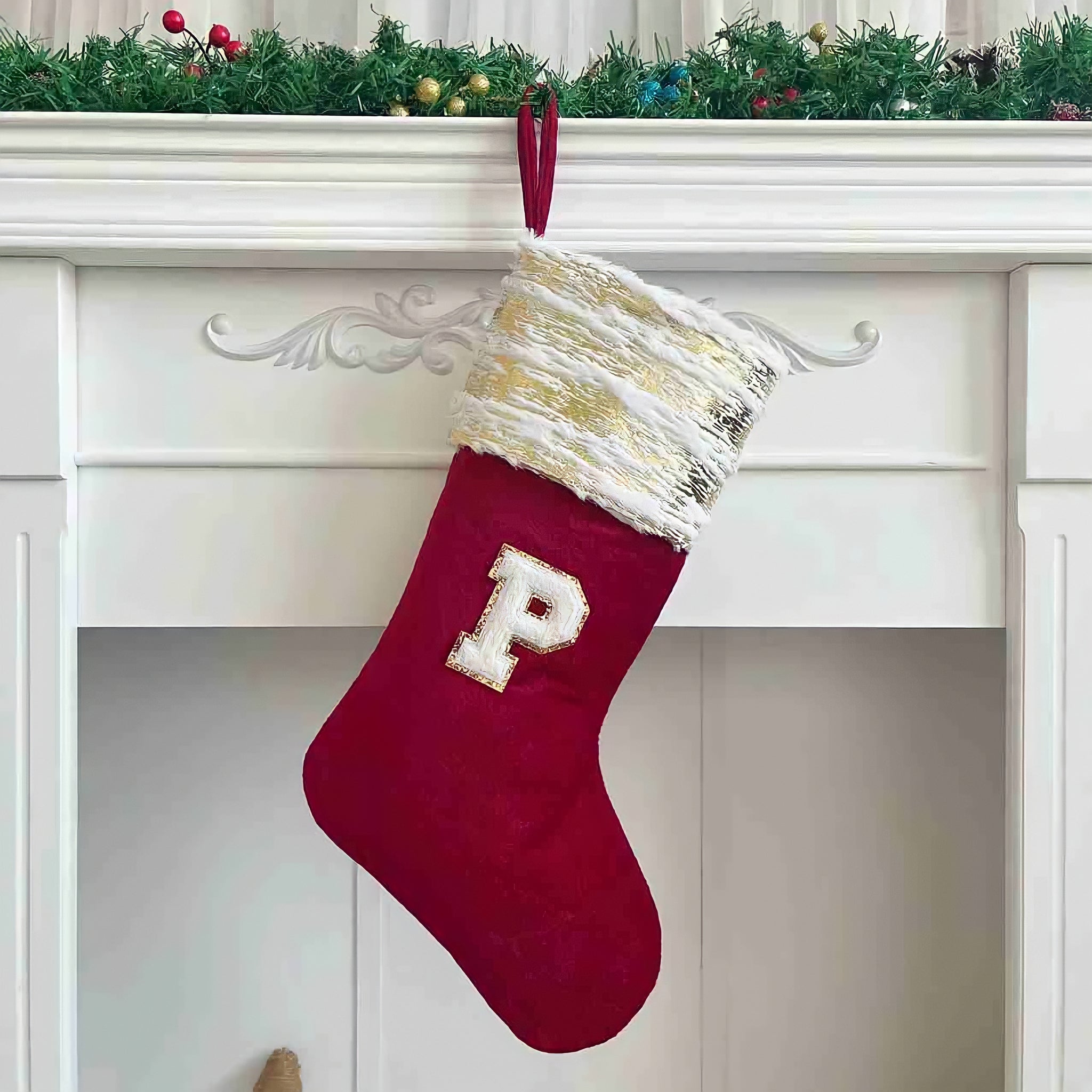 クリスマスアルファベットレッドソックス