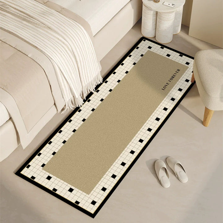 フレンチ ベッドサイド ラグマット カーペット / French bedside rug mat carpet - kocol