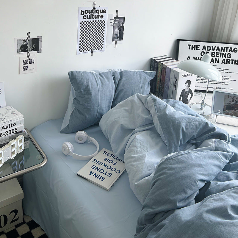 ダブルカラー2トーン寝具セット 