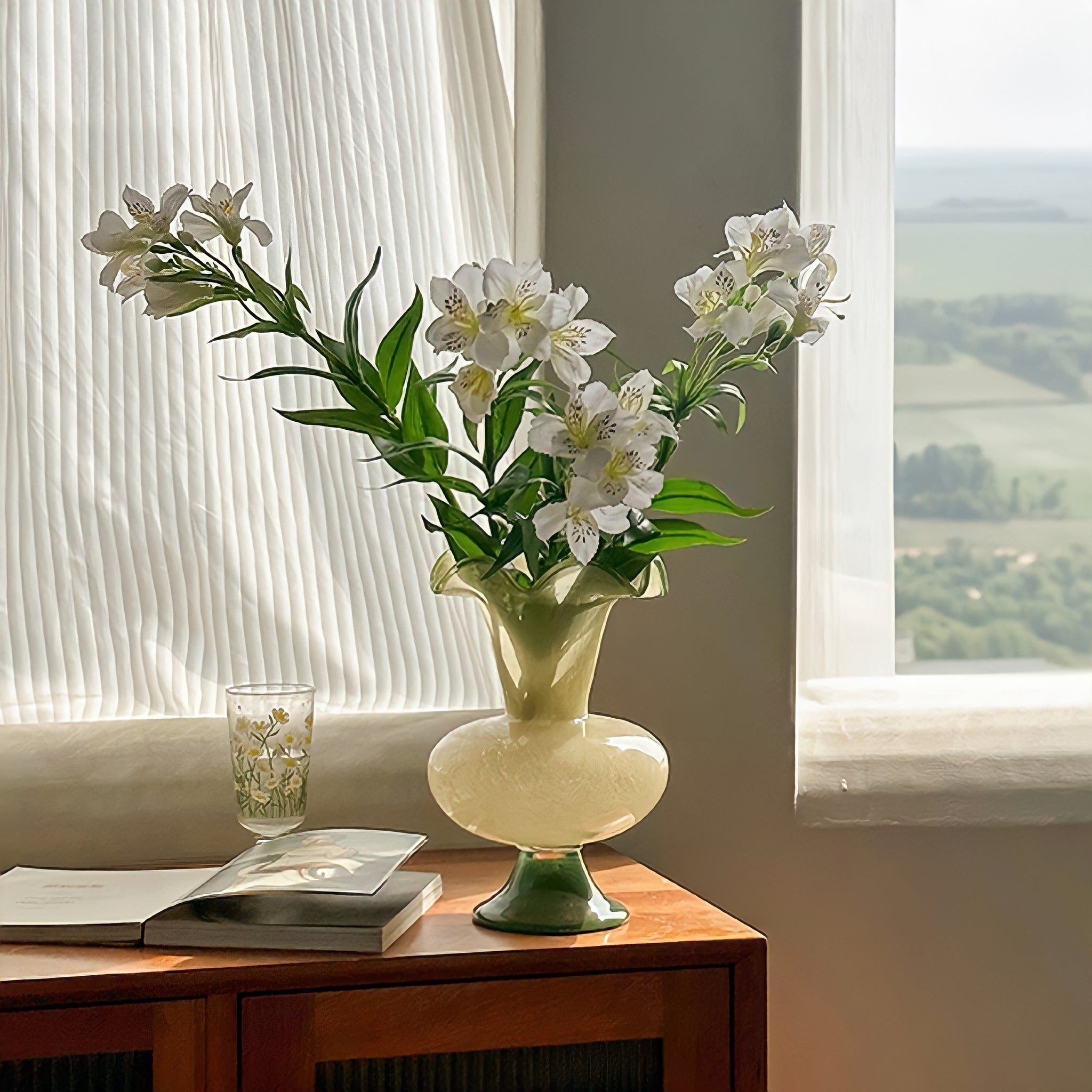 クリストフル　ブロンズ　花瓶　作家H.Varenne 1900年　レア ガラス花瓶 水耕栽培 ホルムガード Old English フラワーボウル