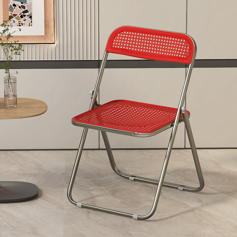 カラフルラタンスタイル折り畳みチェア