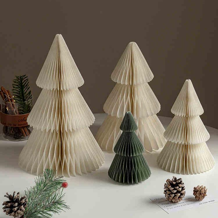 折り紙立体クリスマスツリー