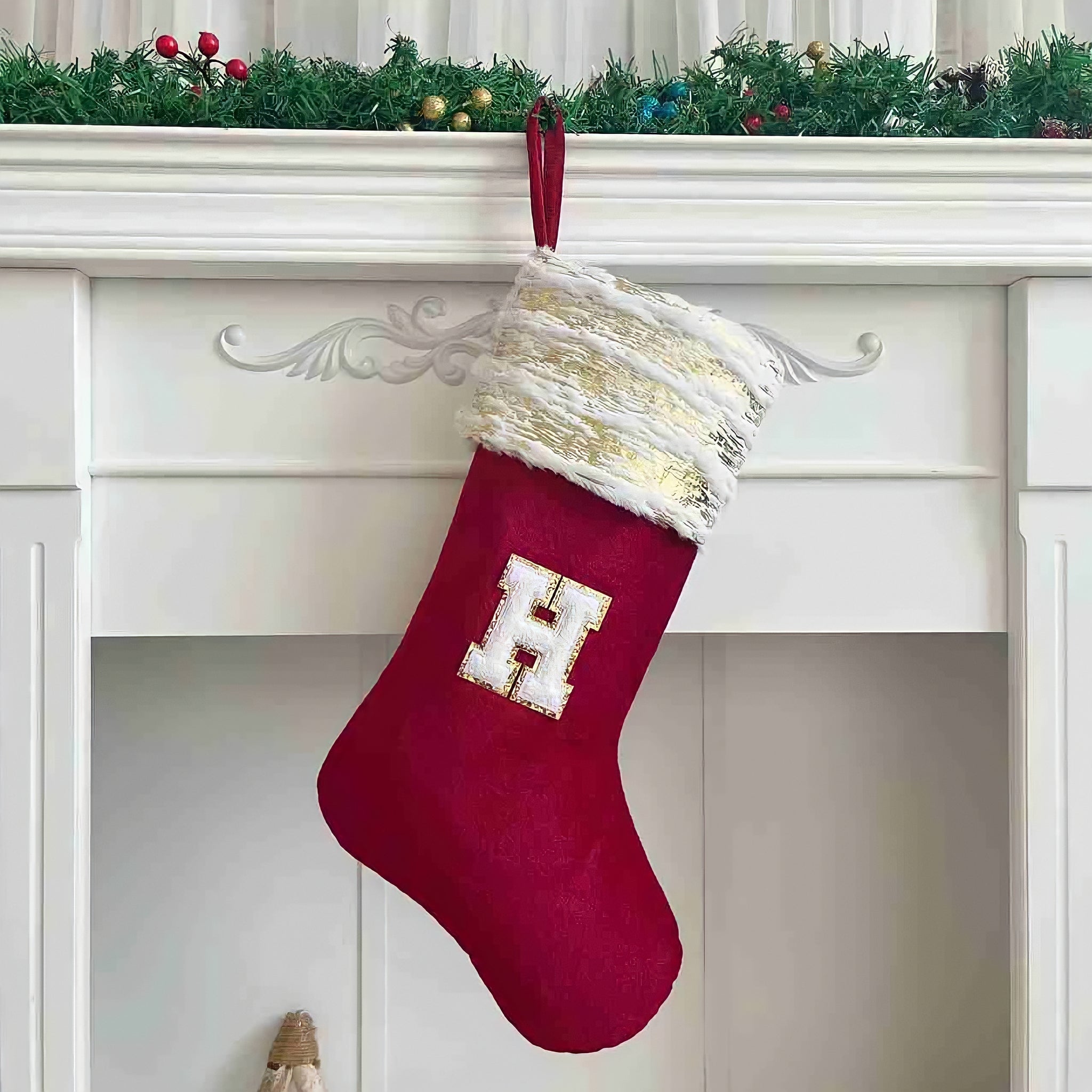 クリスマスアルファベットレッドソックス