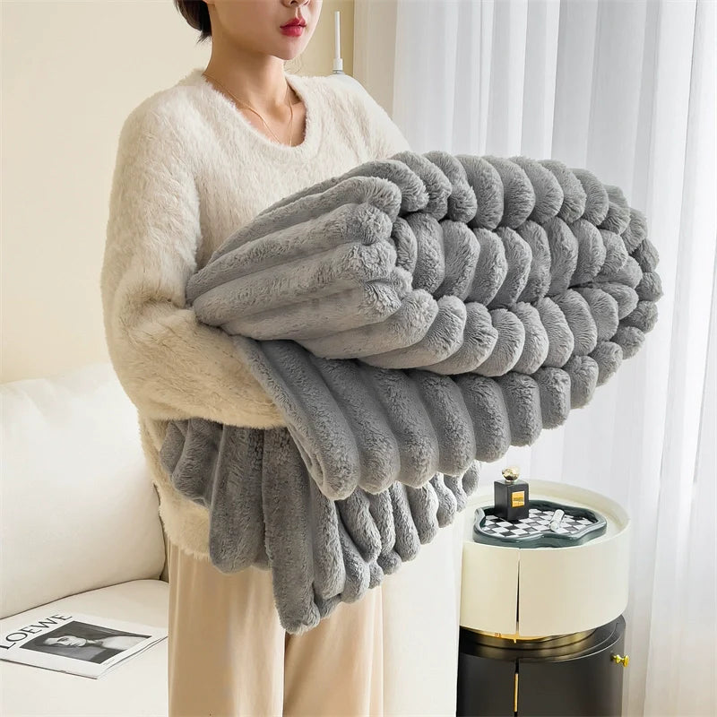Coral fleece blanket 
