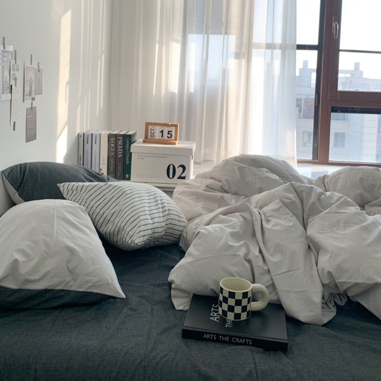 ダブルカラー2トーン寝具セット 