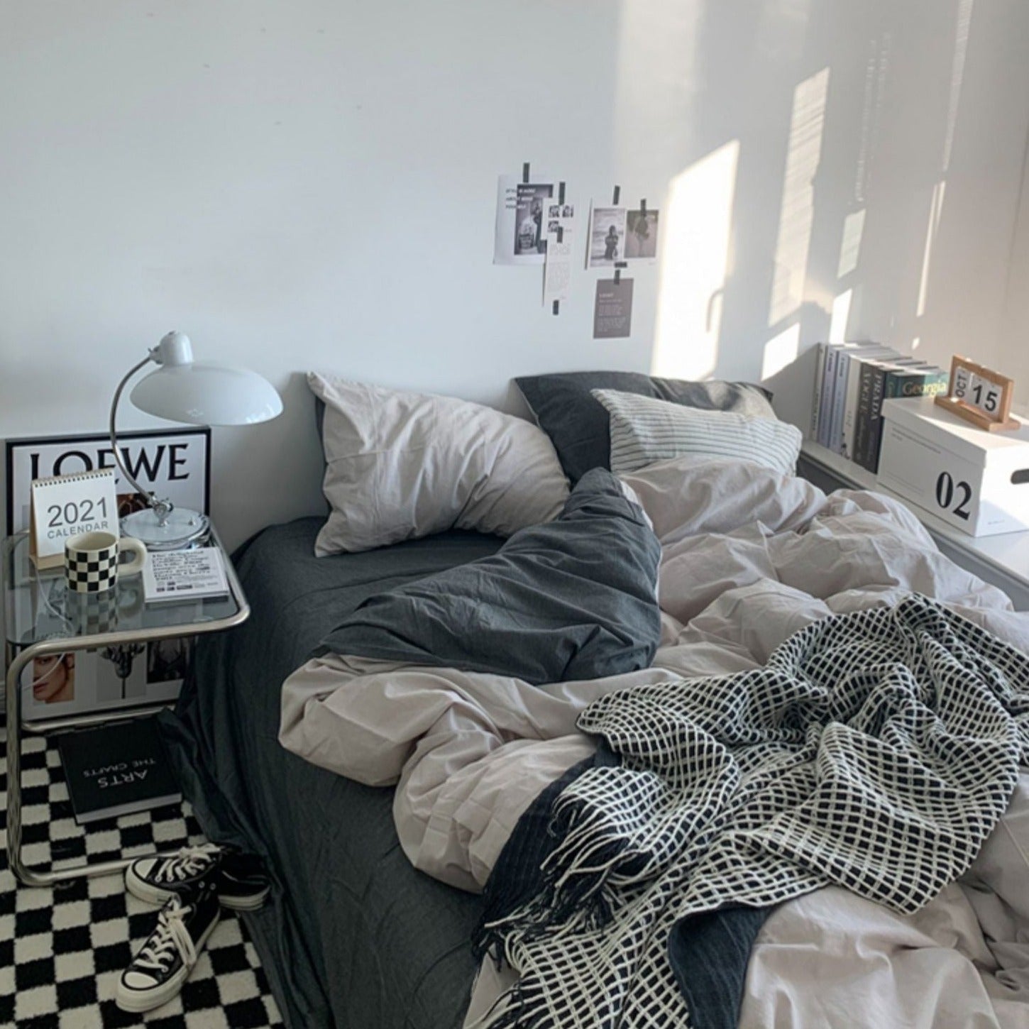 ダブルカラー2トーン寝具セット 