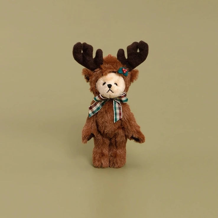 トナカイテディベアクリスマスキーホルダー kocol