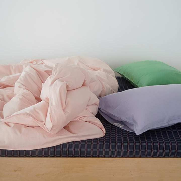 Pure Cotton Nuance Pastel Duvet Cover, Strawberry