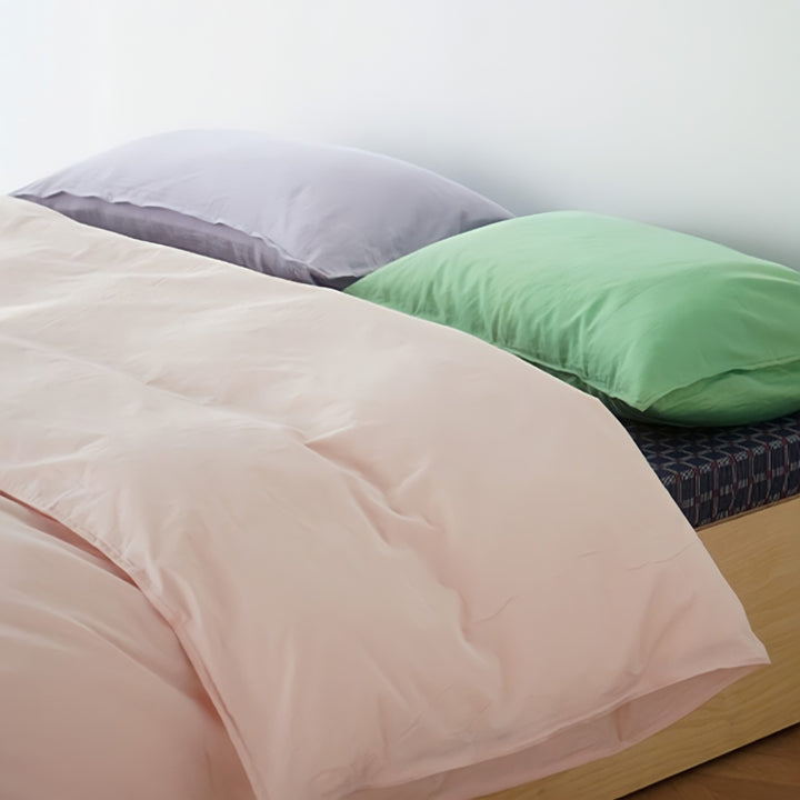 Pure Cotton Nuance Pastel Duvet Cover, Strawberry