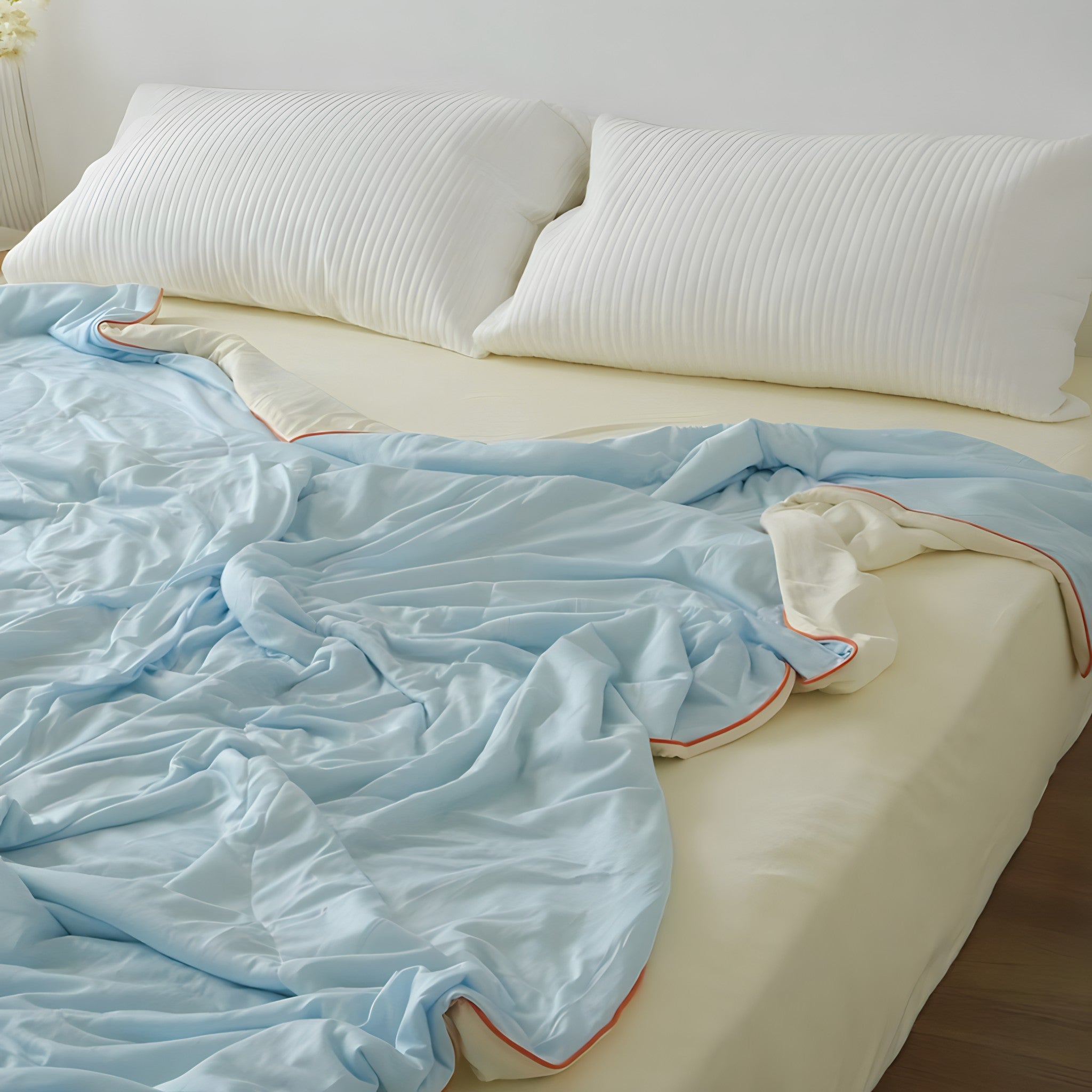 Candy Color Cool Blanket Blue