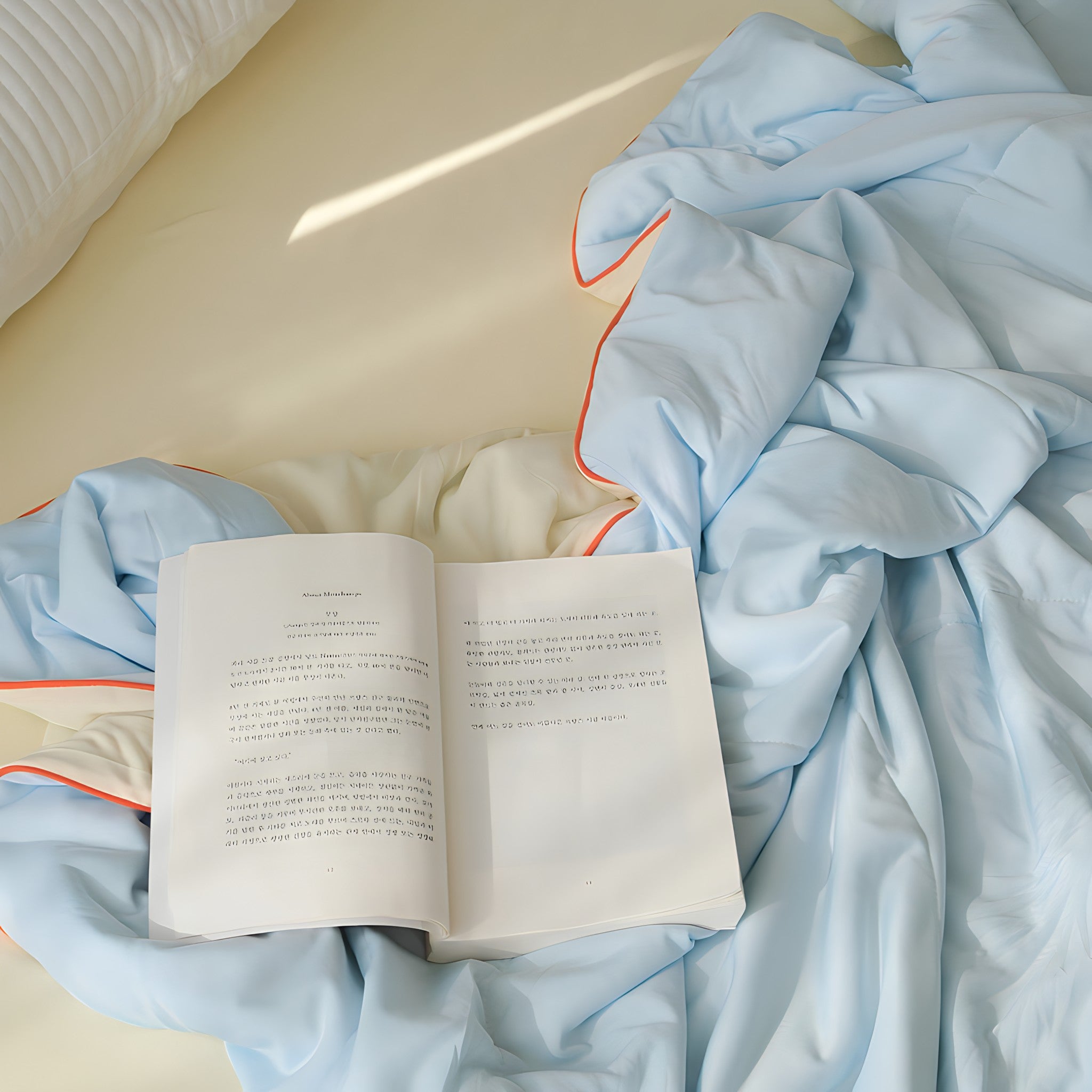 Candy Color Cool Blanket Blue