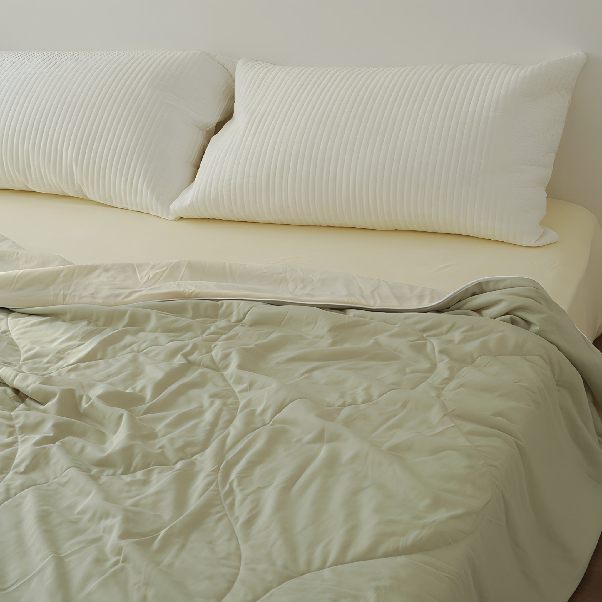Candy Color Cool Blanket Cream Green