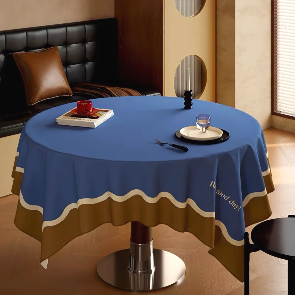 3カラーテーブルクロス ブルー – kocol