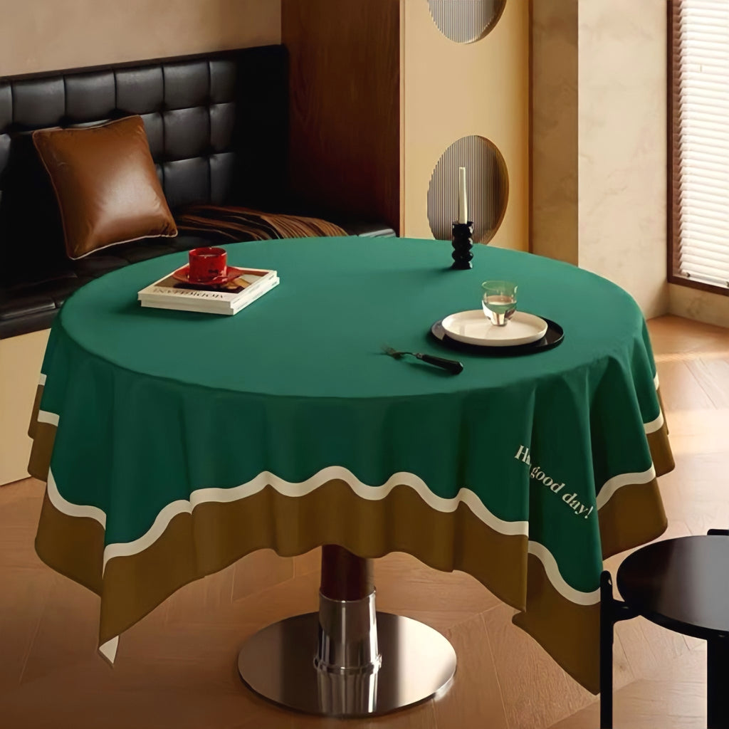 3カラーテーブルクロス グリーン – kocol