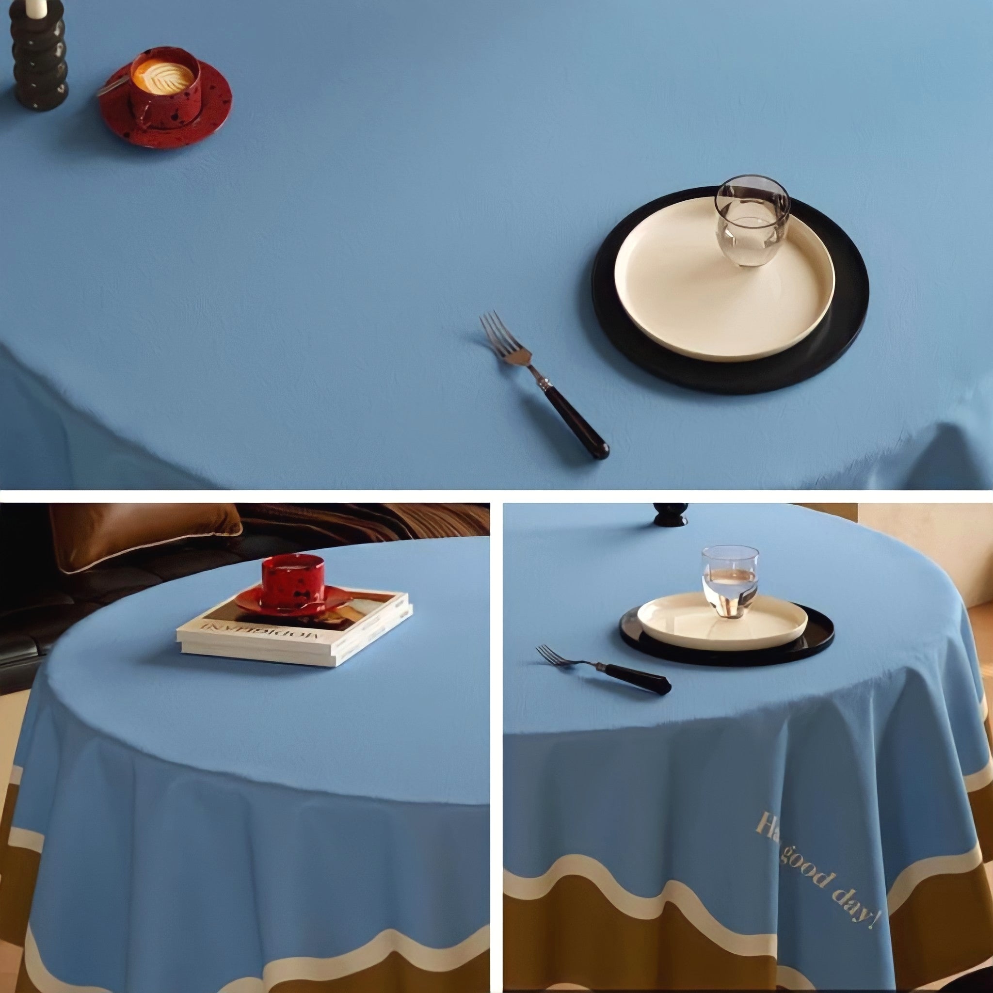 3カラーテーブルクロス ブルーベリー – kocol