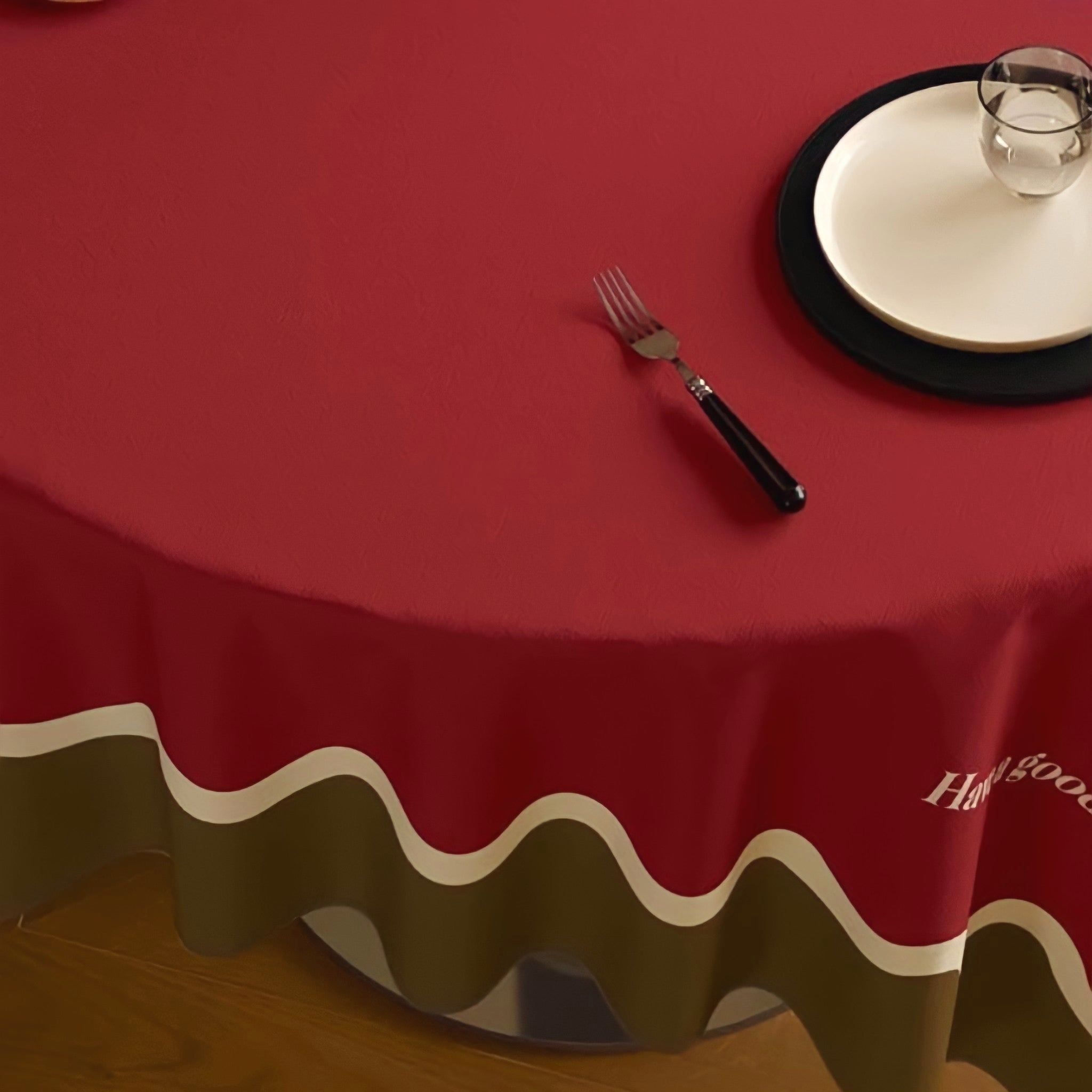 3カラーテーブルクロス ワインレッド – kocol