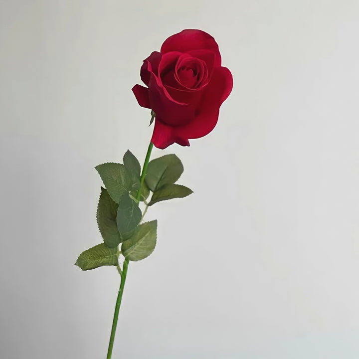 オレンジ&レッドフェイクフラワー