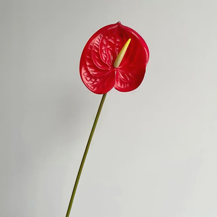 オレンジ&レッドフェイクフラワー