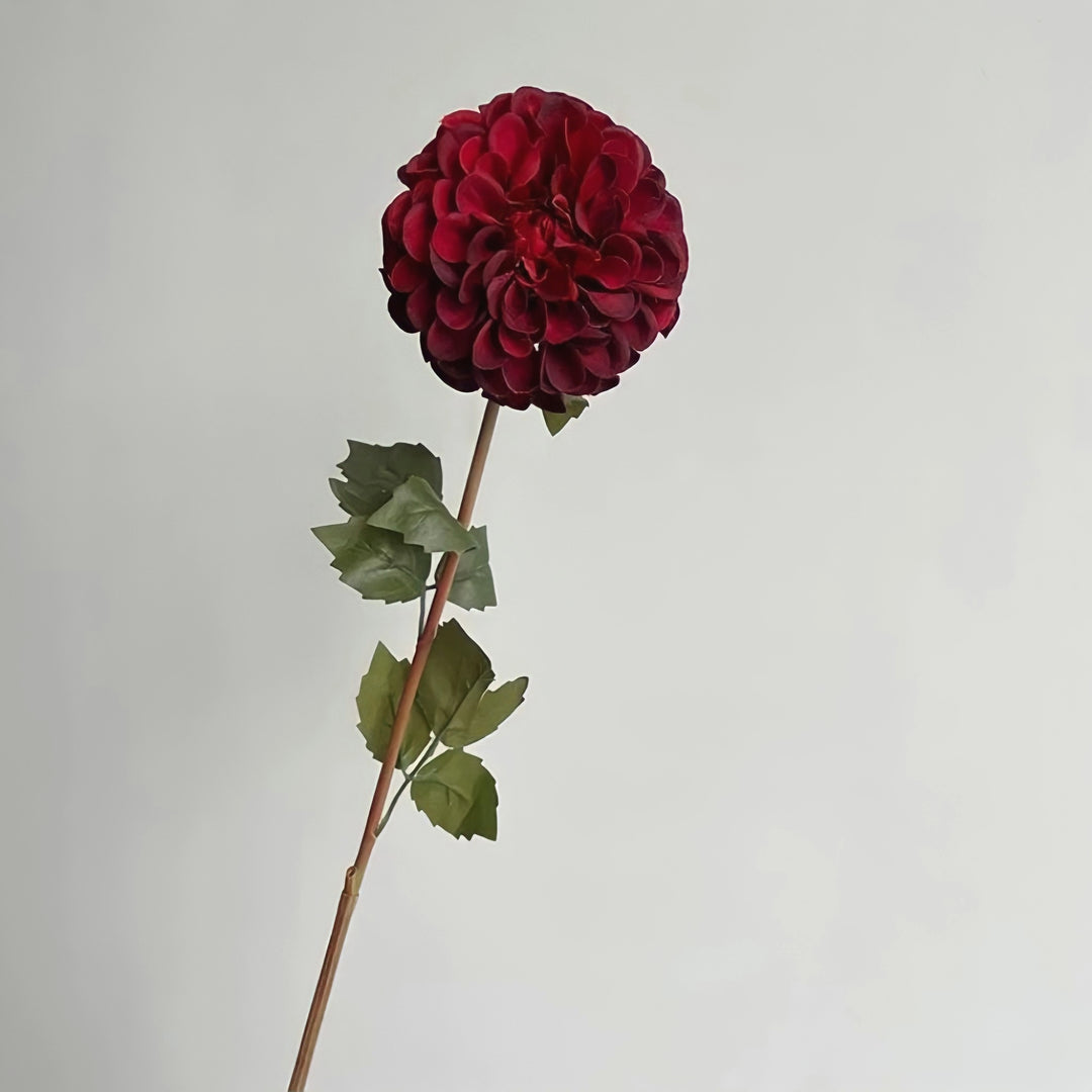 オレンジ&レッドフェイクフラワー