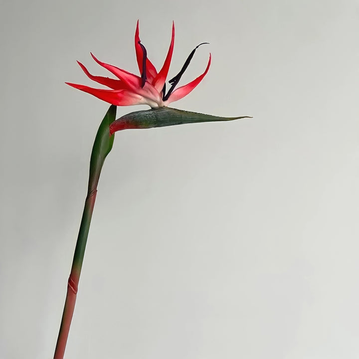 オレンジ&レッドフェイクフラワー