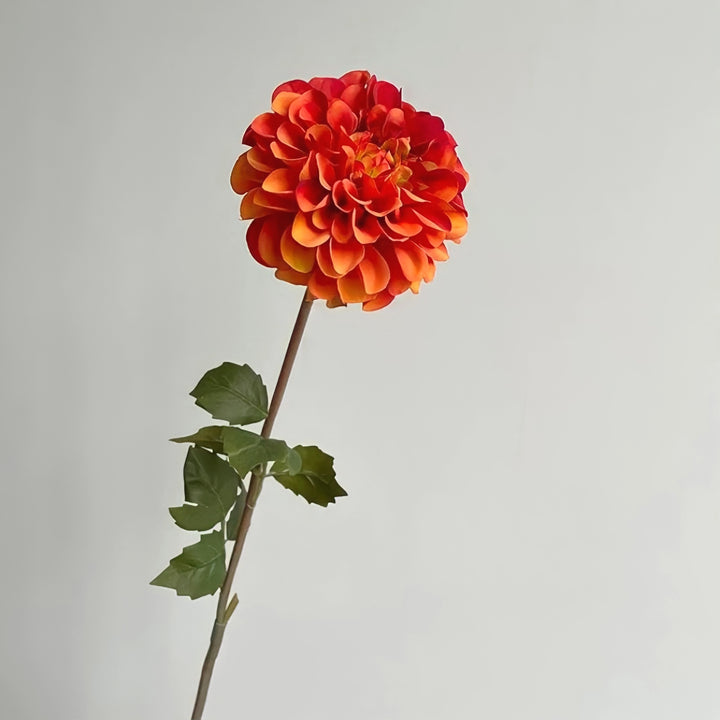 オレンジ&レッドフェイクフラワー