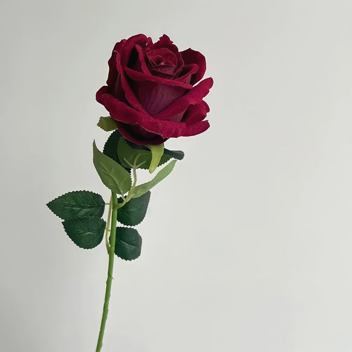 オレンジ&レッドフェイクフラワー