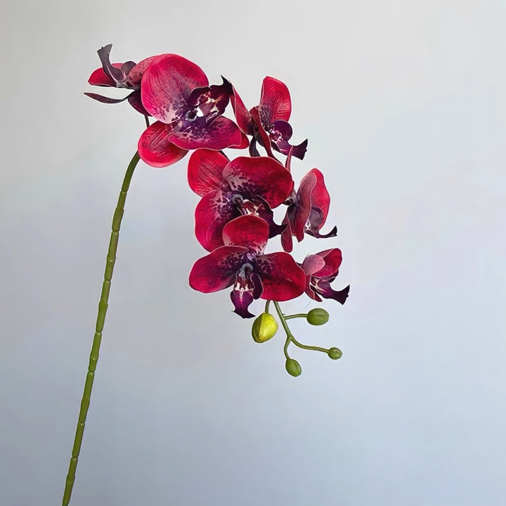 オレンジ&レッドフェイクフラワー