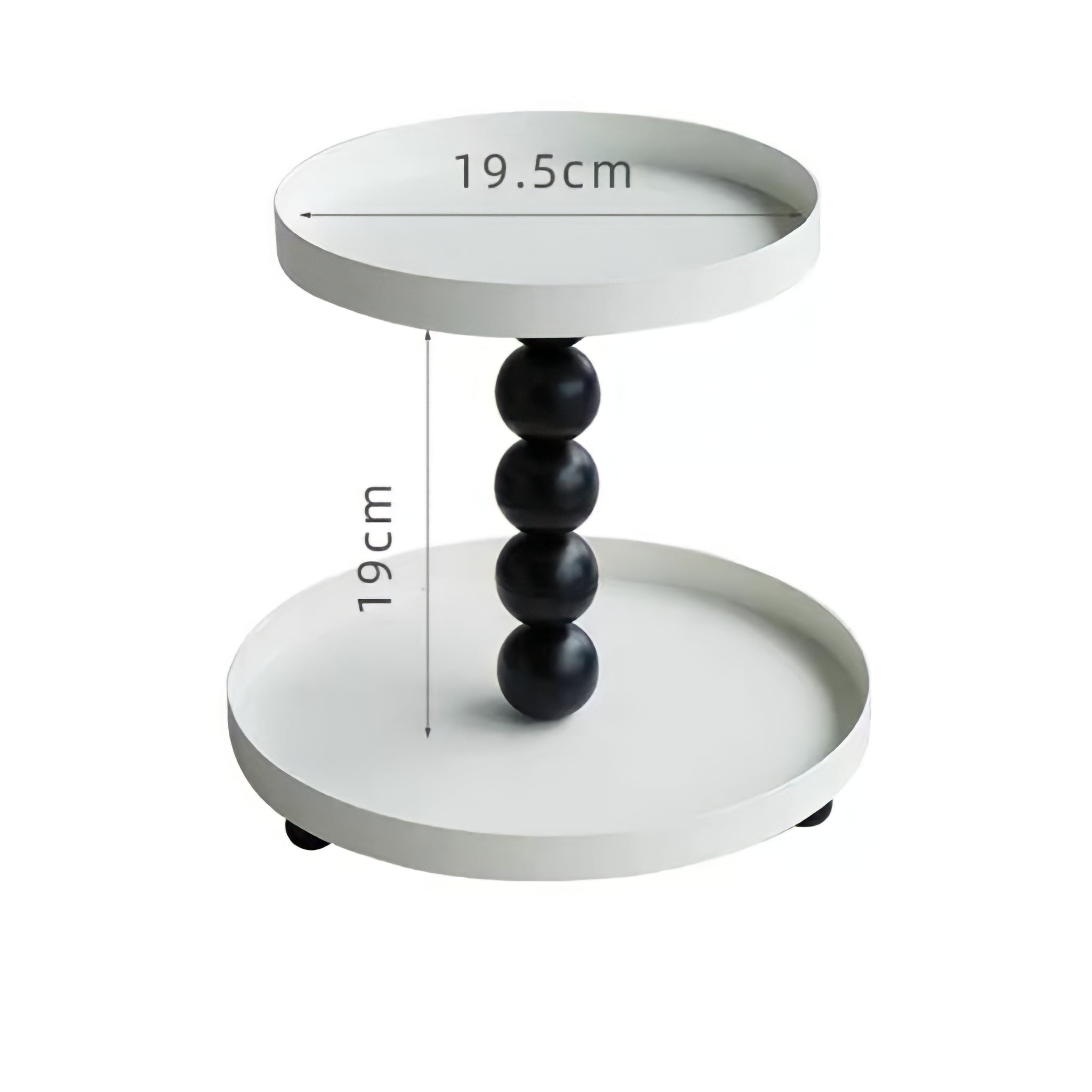 Candy Bowl Round 2-Tier Tray