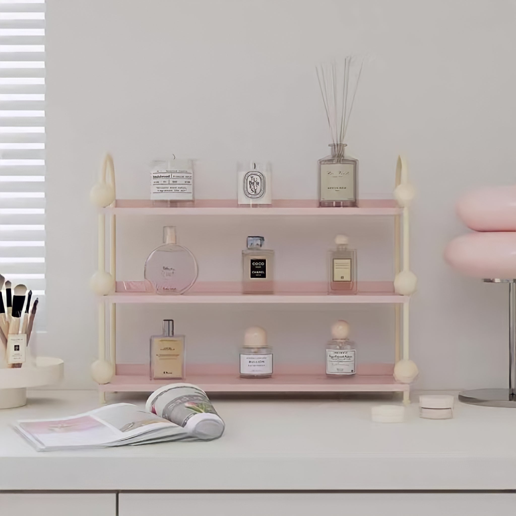 Creamy Color Candy Ball Shelf