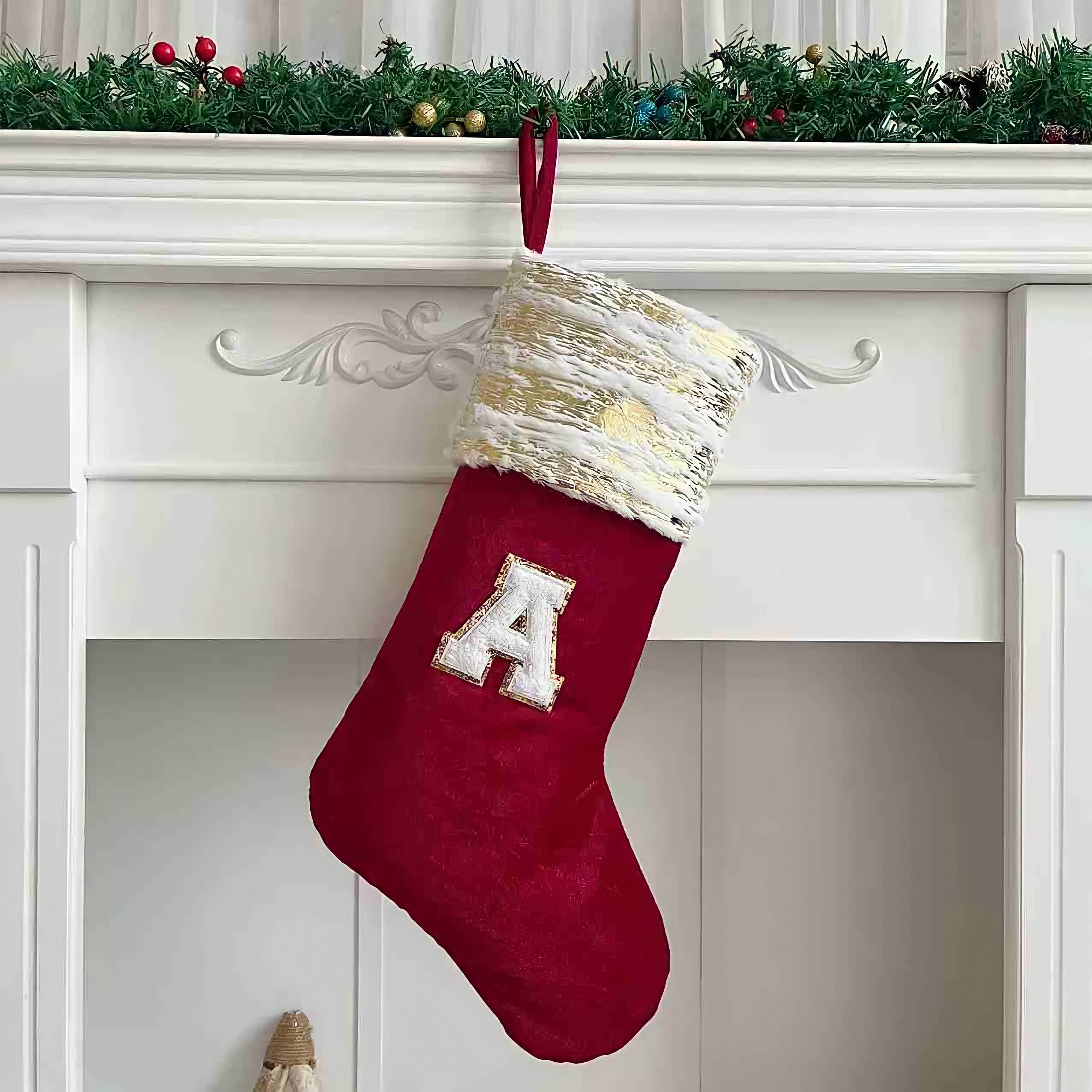 クリスマスアルファベットレッドソックス