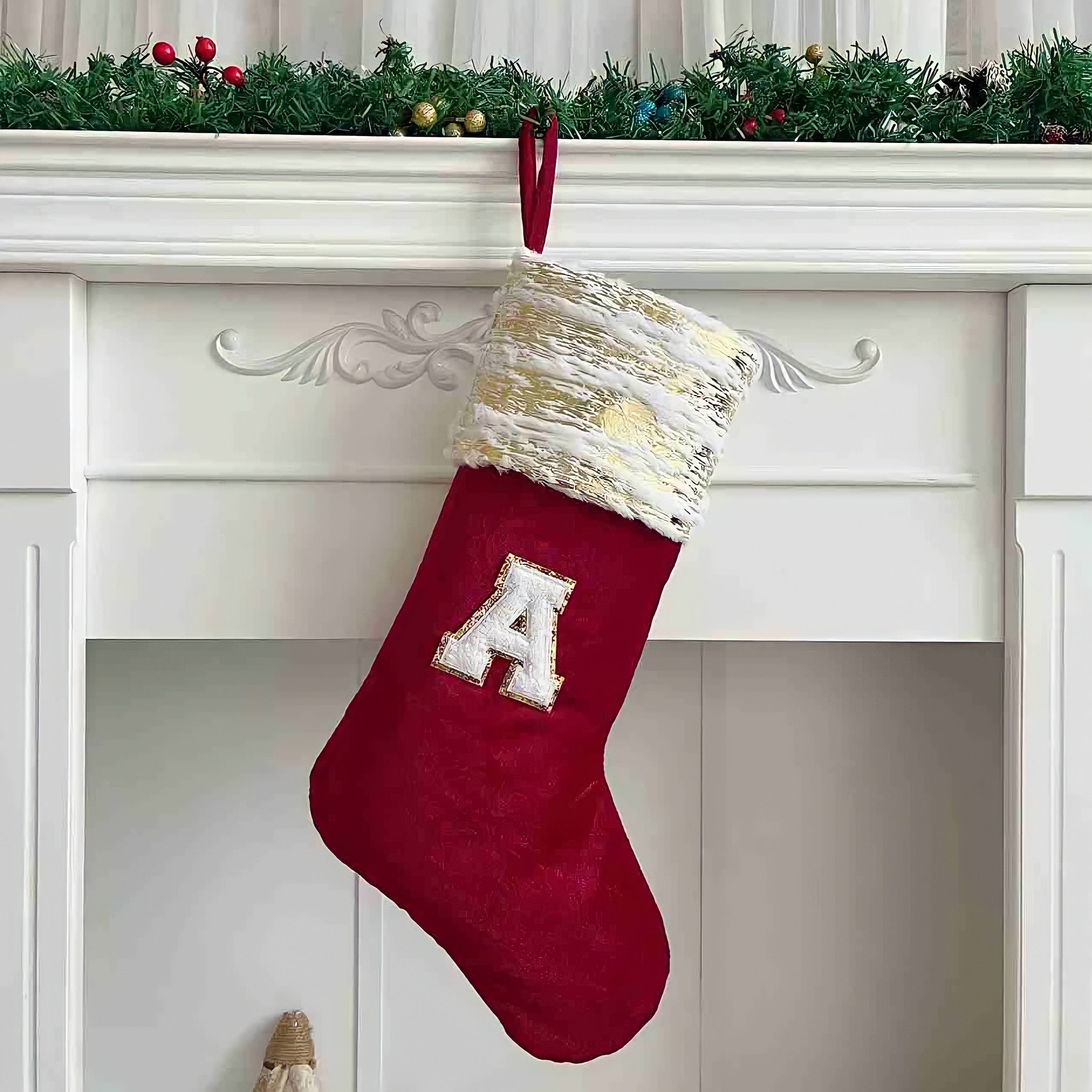 クリスマスアルファベットレッドソックス