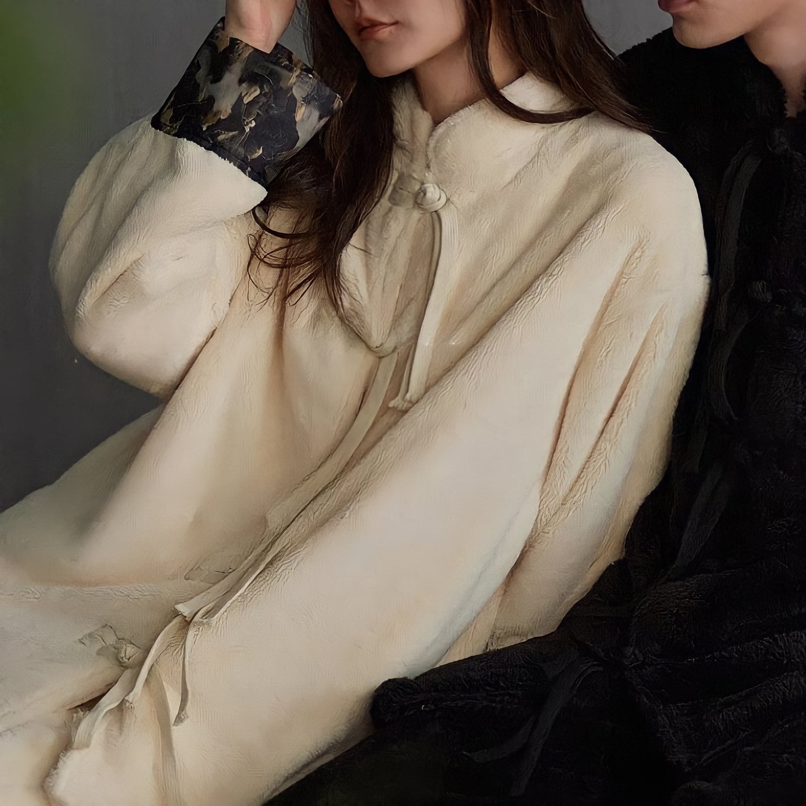 ふわもこチャイナ風ルームウェア