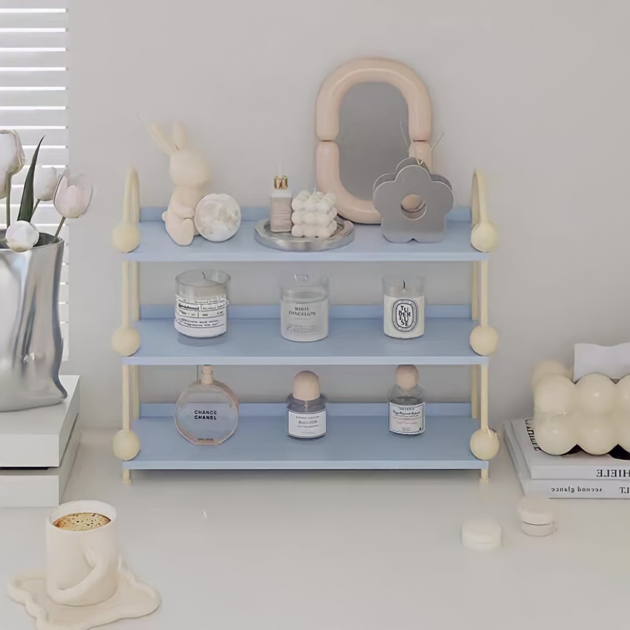 Creamy Color Candy Ball Shelf