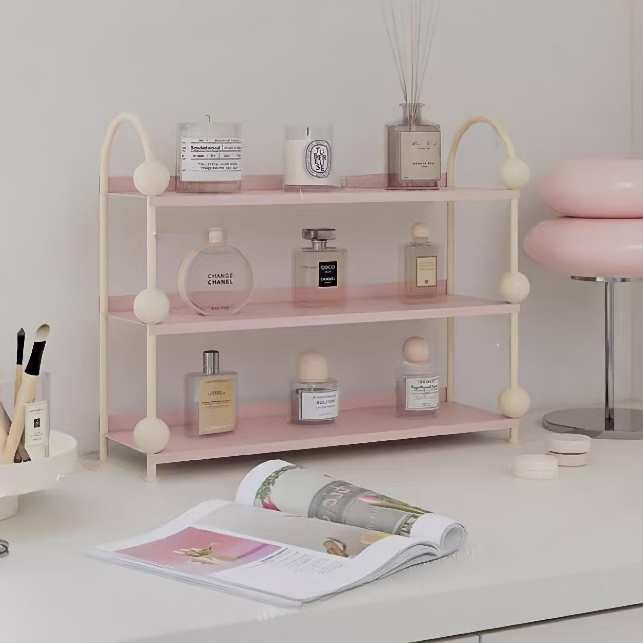 Creamy Color Candy Ball Shelf