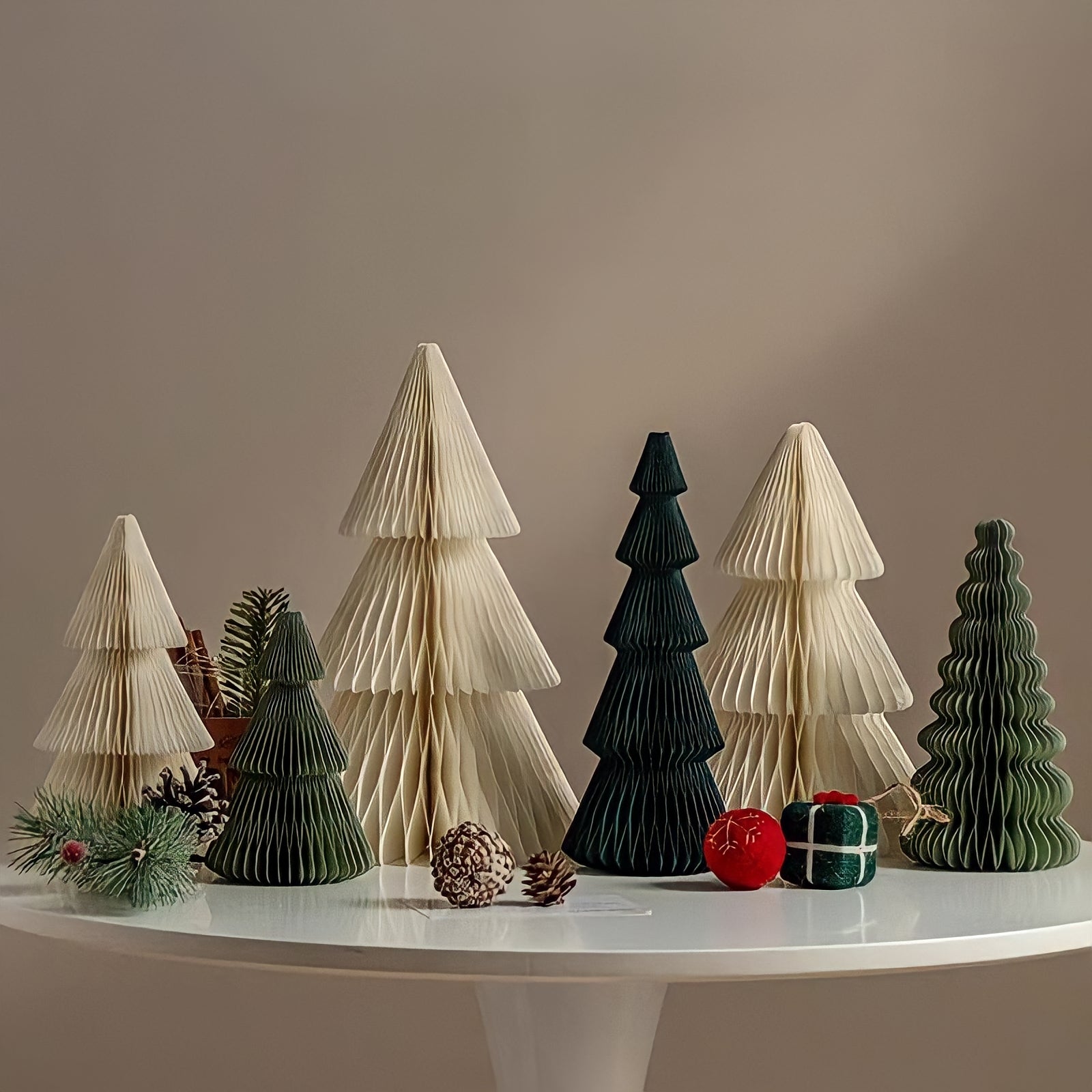 折り紙立体クリスマスツリー