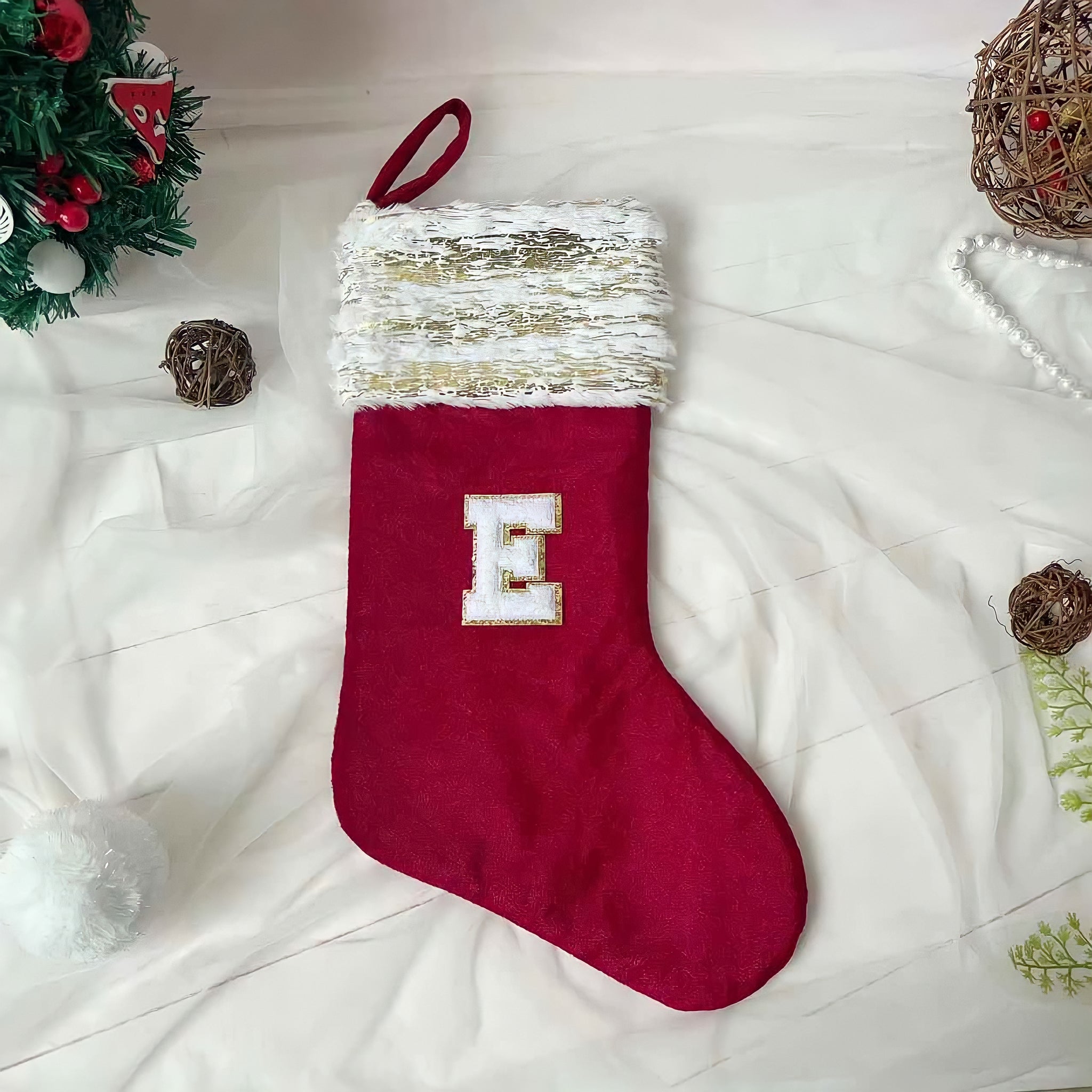 クリスマスアルファベットレッドソックス