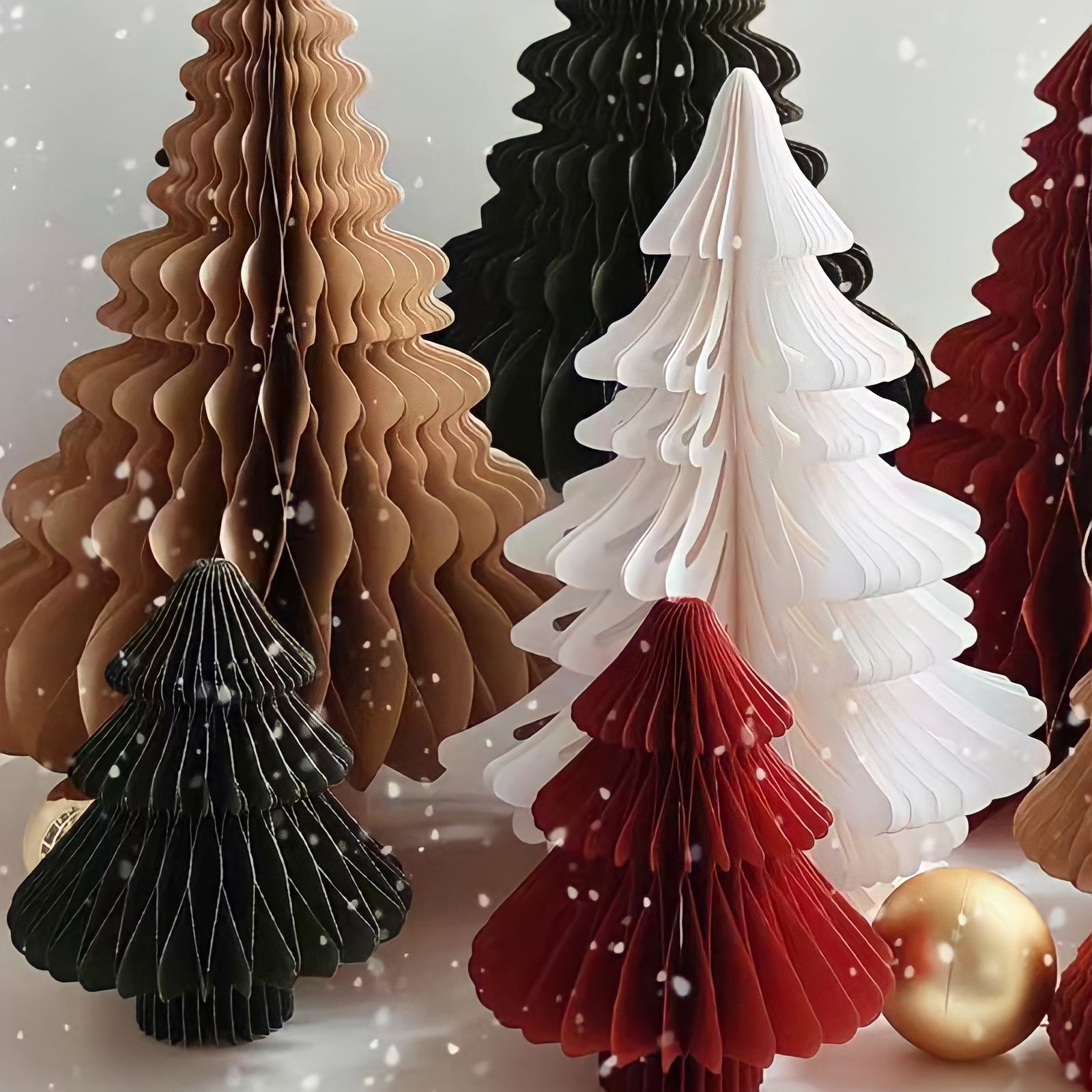 立体ペーパークリスマスツリー