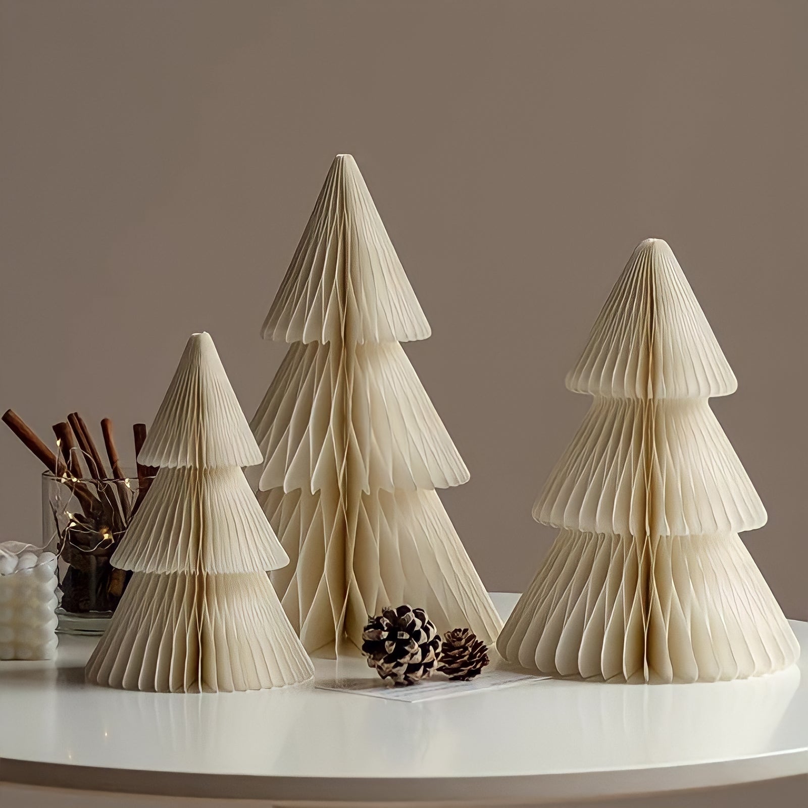 折り紙立体クリスマスツリー